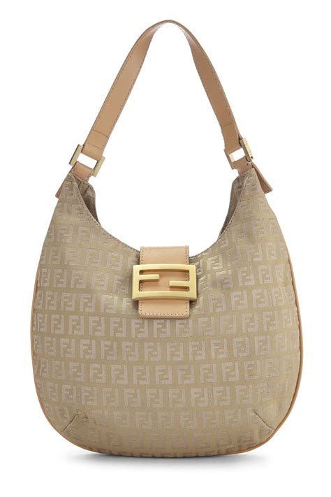 fendi zucchino hobo|Fendi Zucchino Canvas Hobo Bag on SALE .